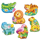 Zoo Animal Mould & Paint Kit