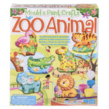 Zoo Animal Mould & Paint Kit