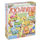 Zoo Animal Mould & Paint Kit