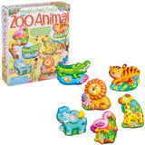 Zoo Animal Mould & Paint Kit