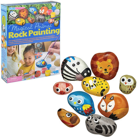 Animal Rock Painting Kit