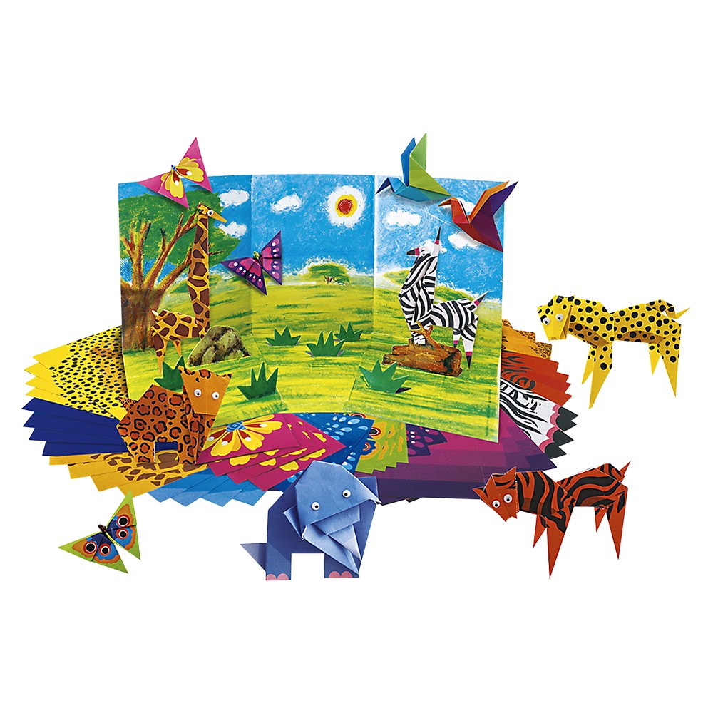 Origami Zoo Animals Craft Kit