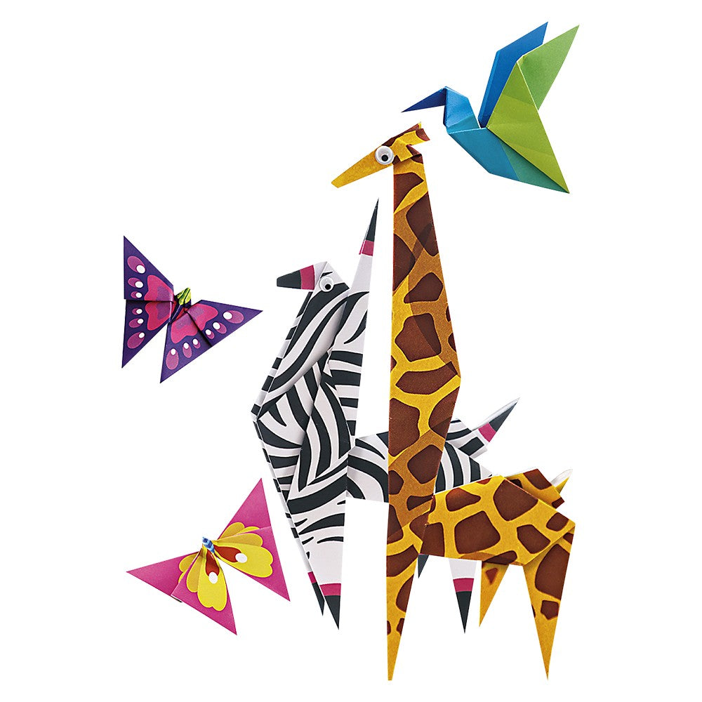 Origami Zoo Animals Craft Kit