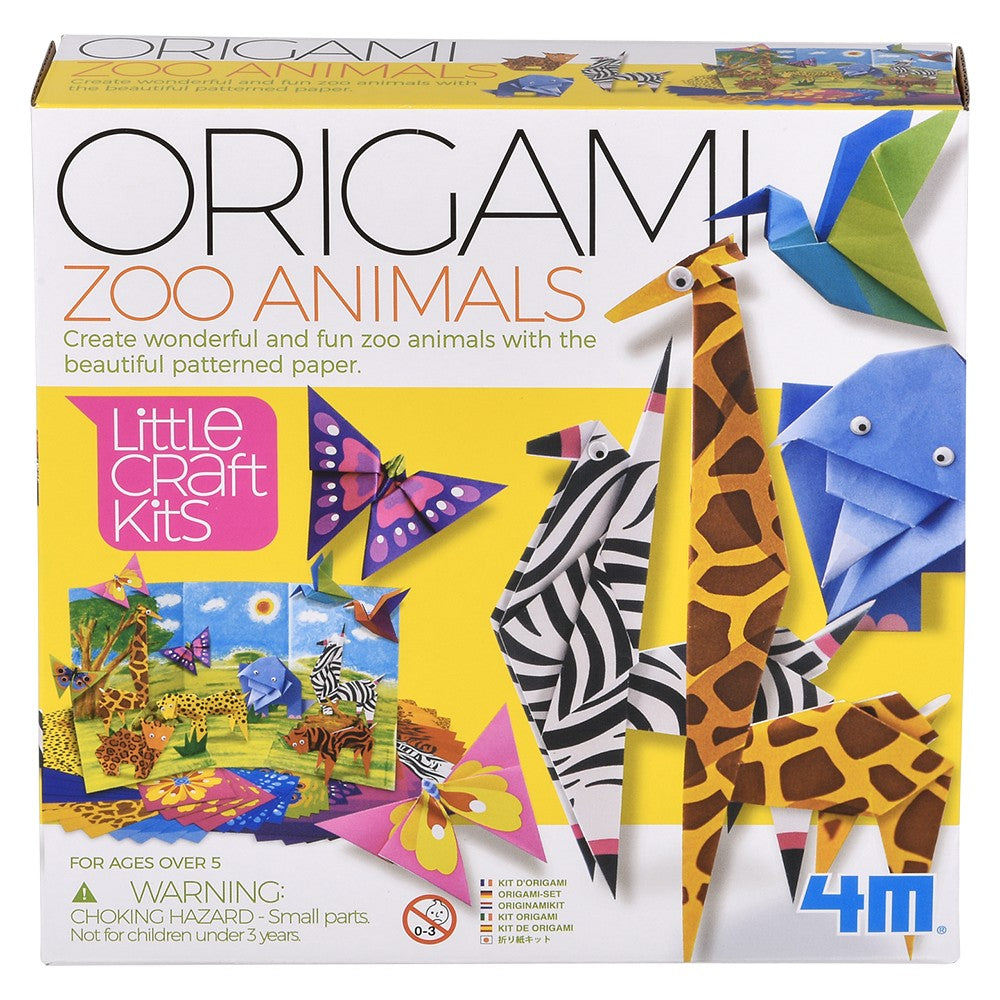 Origami Zoo Animals Craft Kit