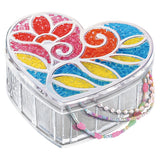 Trinket Box Crystalite Heart Craft Kit