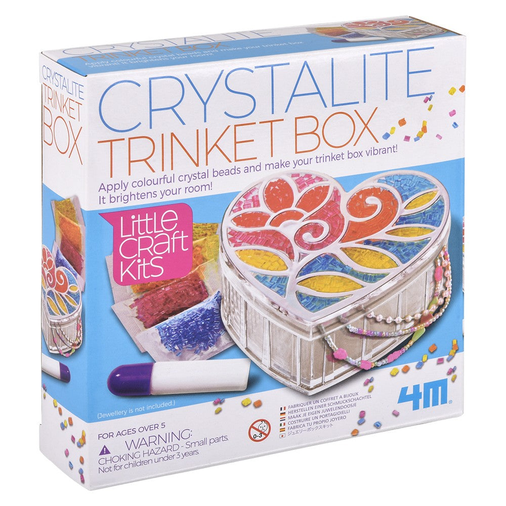 Trinket Box Crystalite Heart Craft Kit