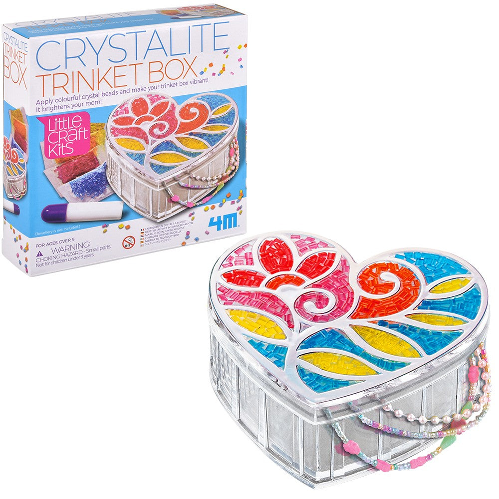 Trinket Box Crystalite Heart Craft Kit