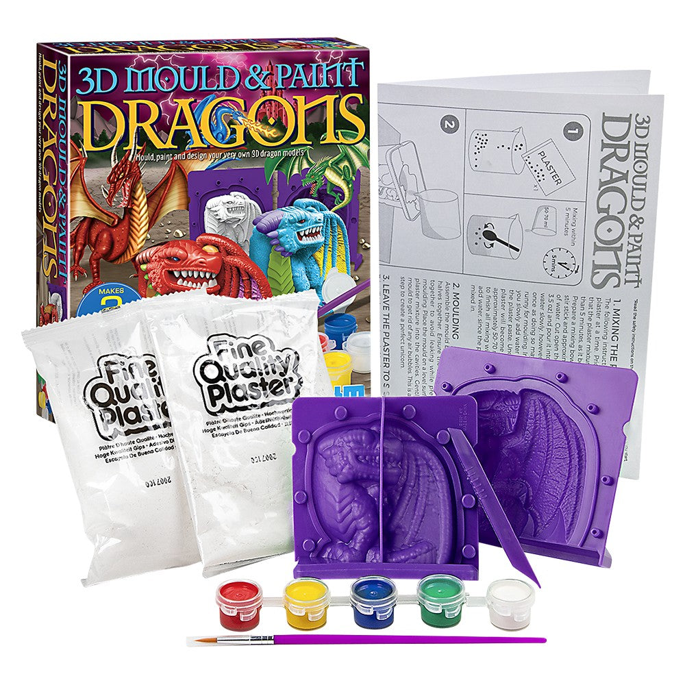 Dragon Mold & Paint Kit