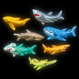 Glow-In-The-Dark Sharks Mould & Paint Kit