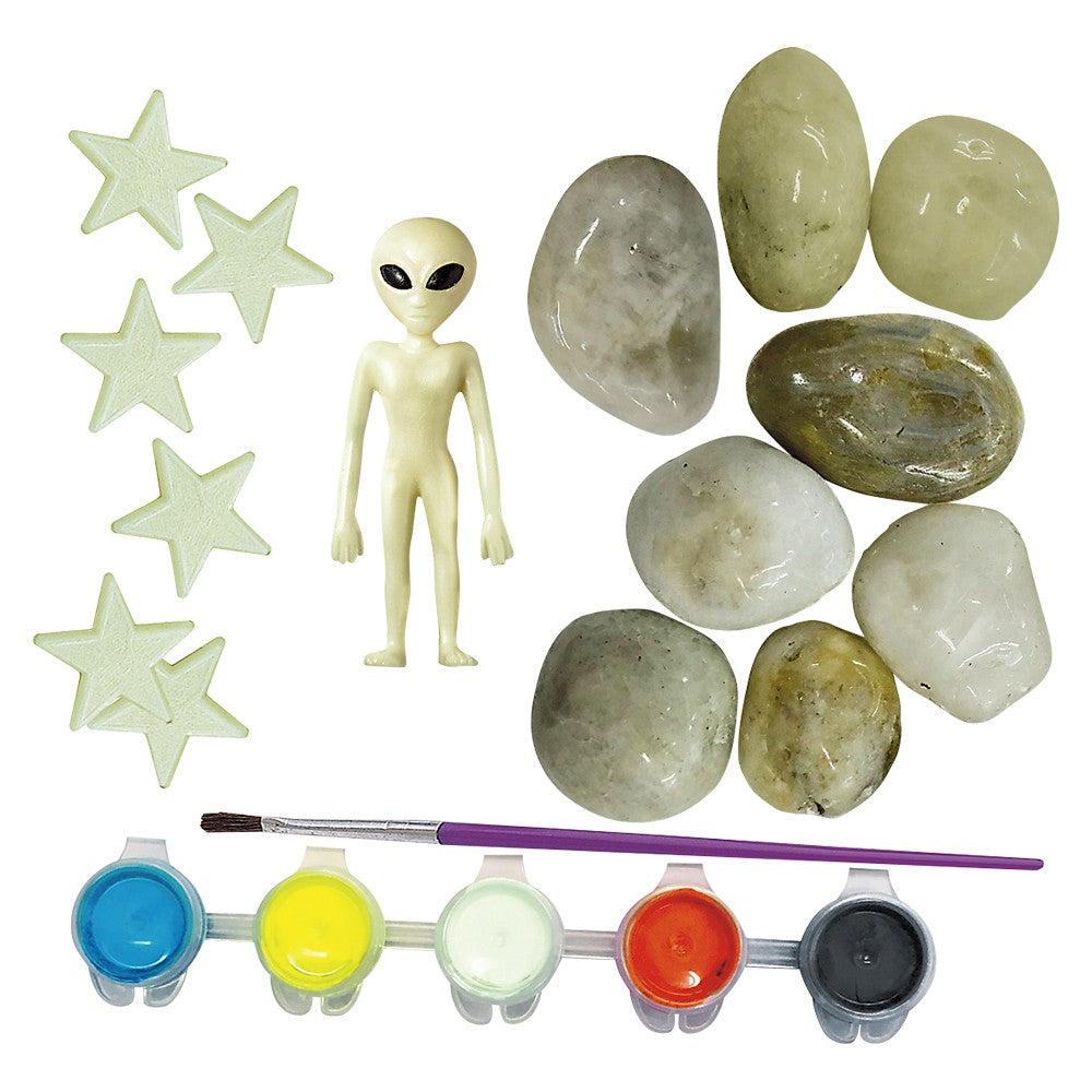 Glow In The Dark Space Rock Painting Kit (1 EA)