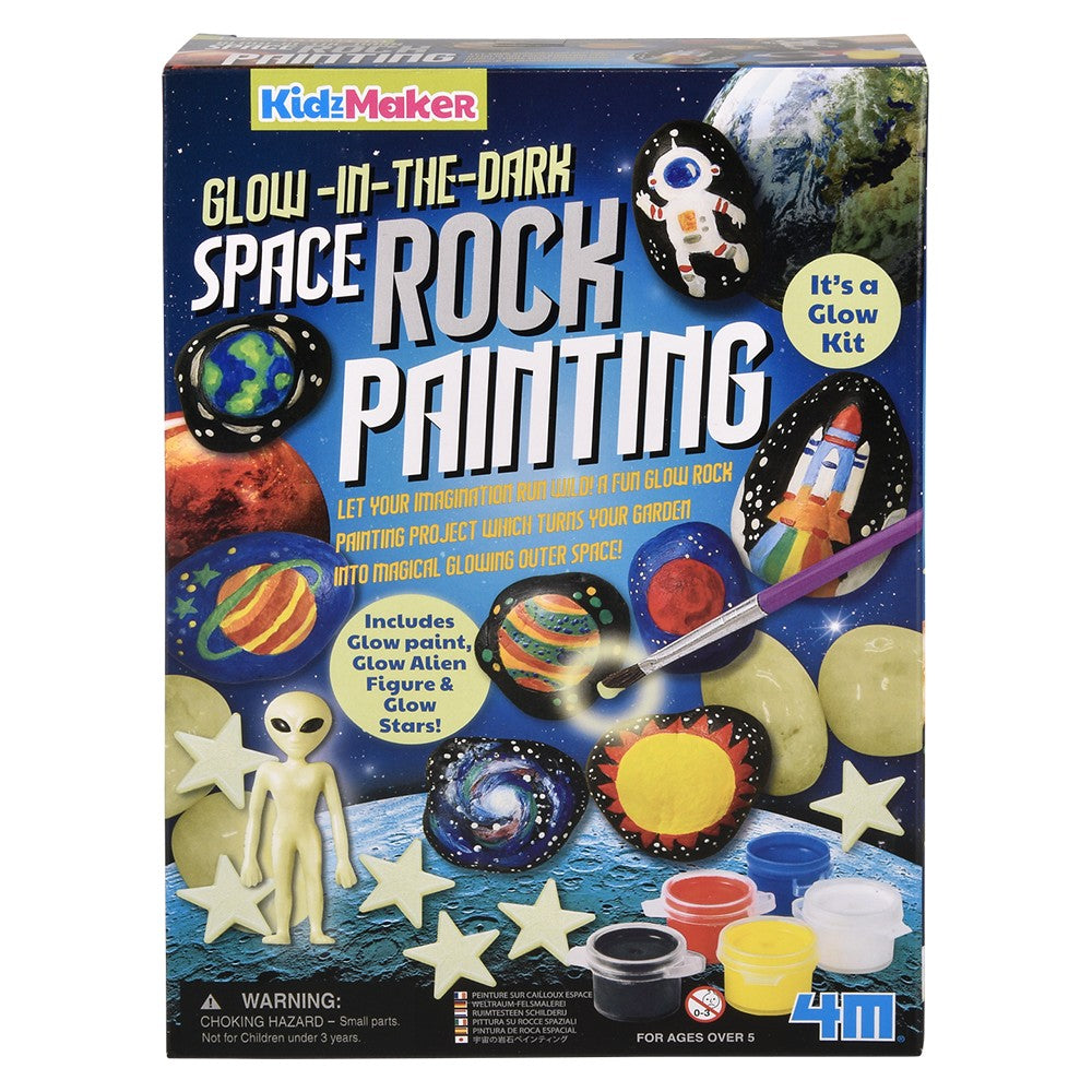 Glow In The Dark Space Rock Painting Kit (1 EA)