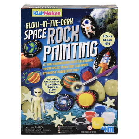 Glow In The Dark Space Rock Painting Kit (1 EA)