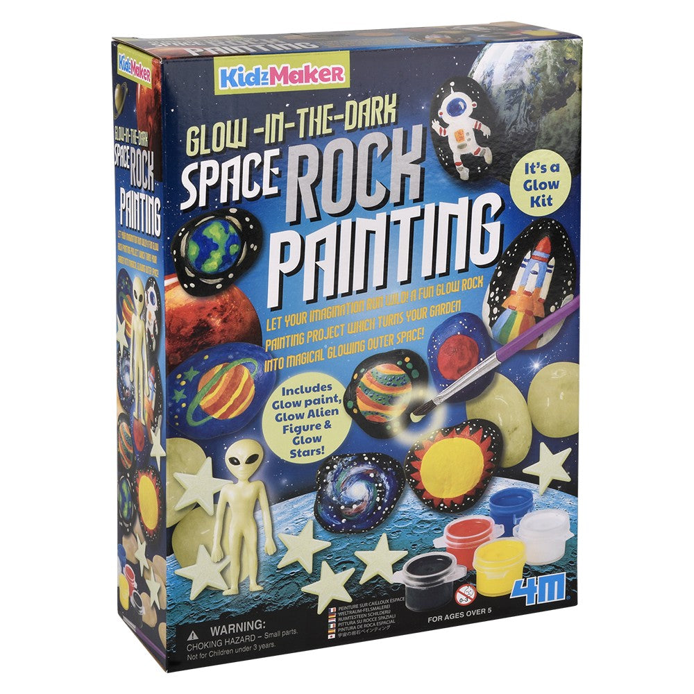 Glow In The Dark Space Rock Painting Kit (1 EA)