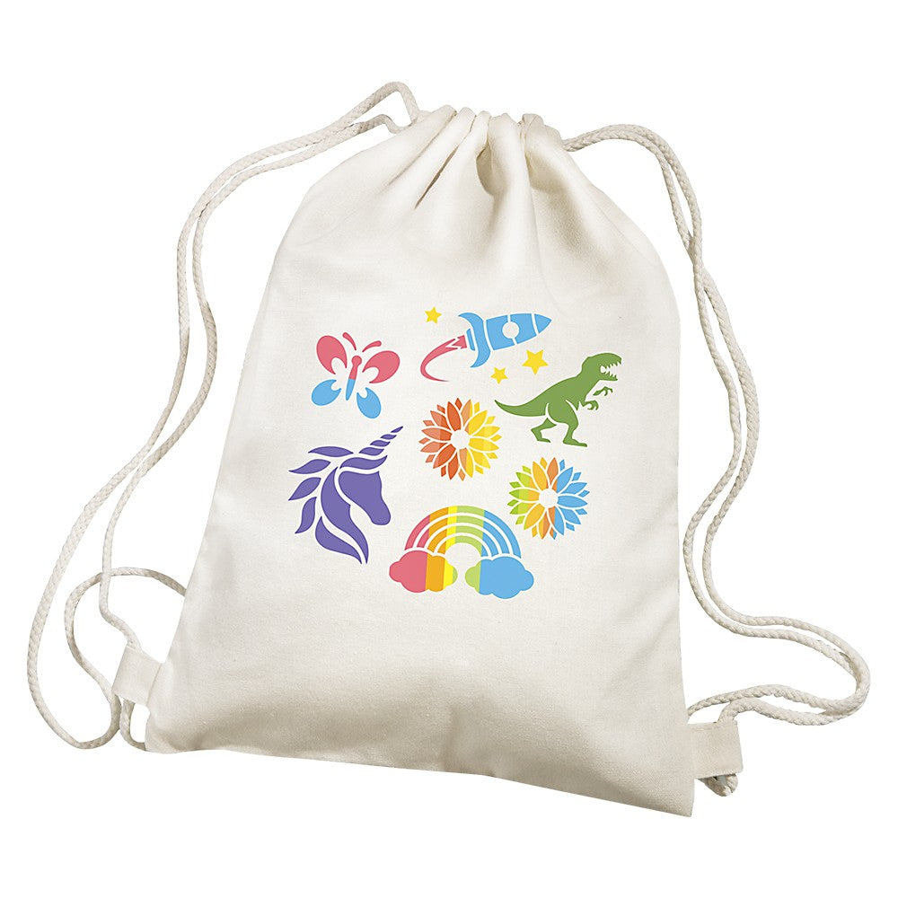 Stencil Backpack Printing Kit