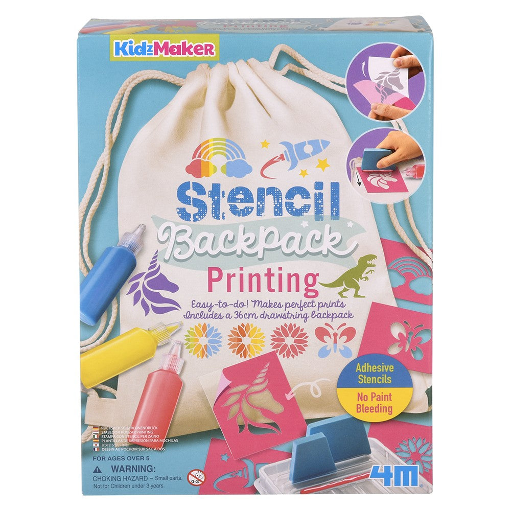 Stencil Backpack Printing Kit