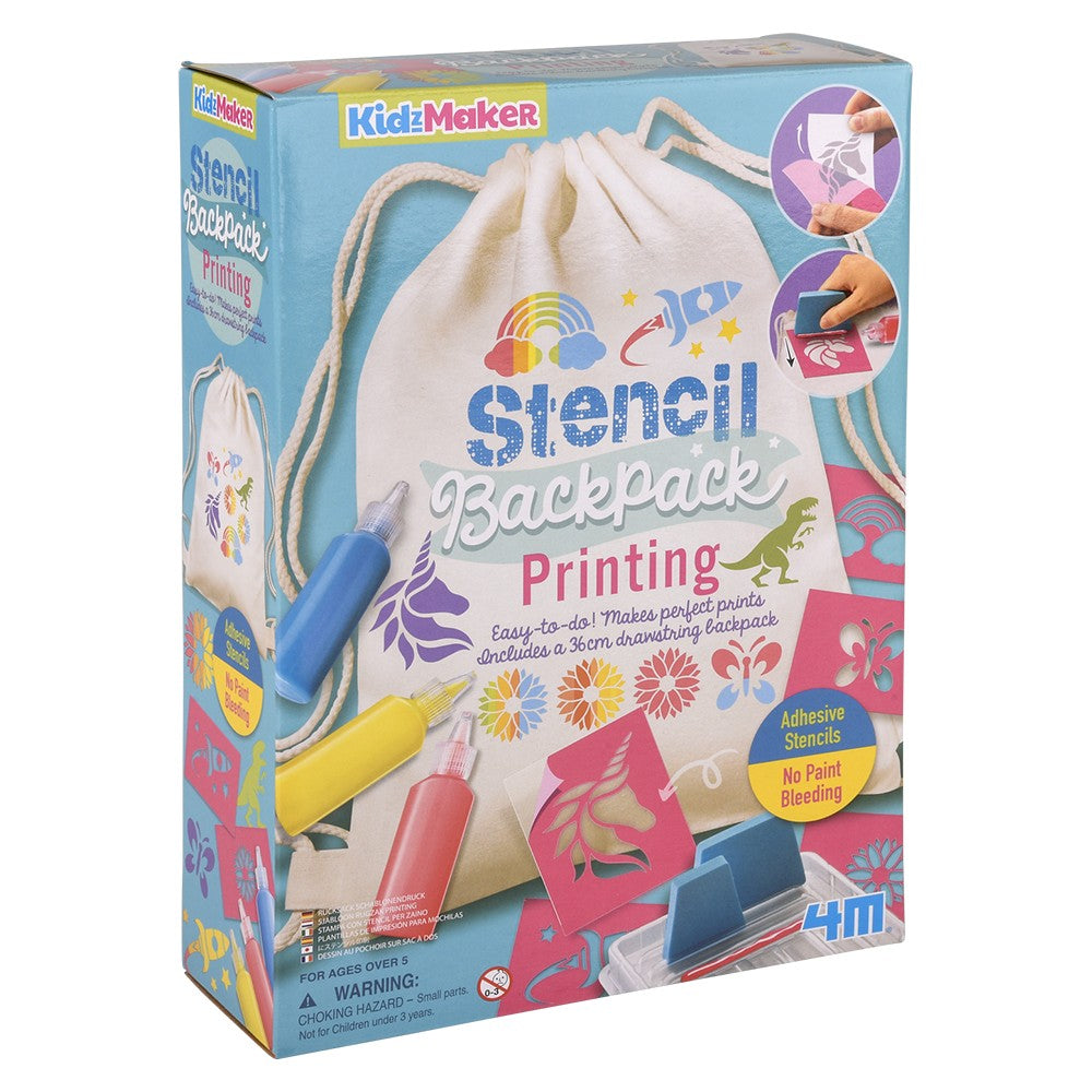 Stencil Backpack Printing Kit