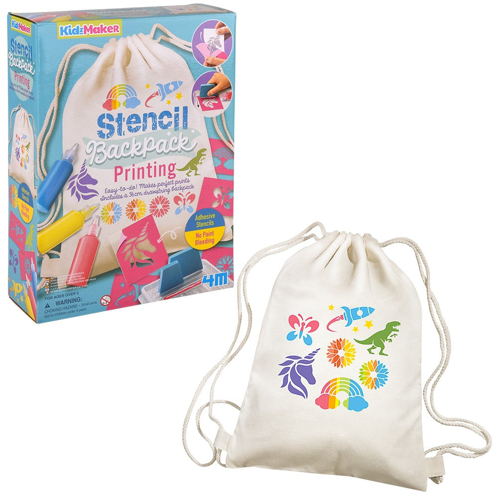 Stencil Backpack Printing Kit