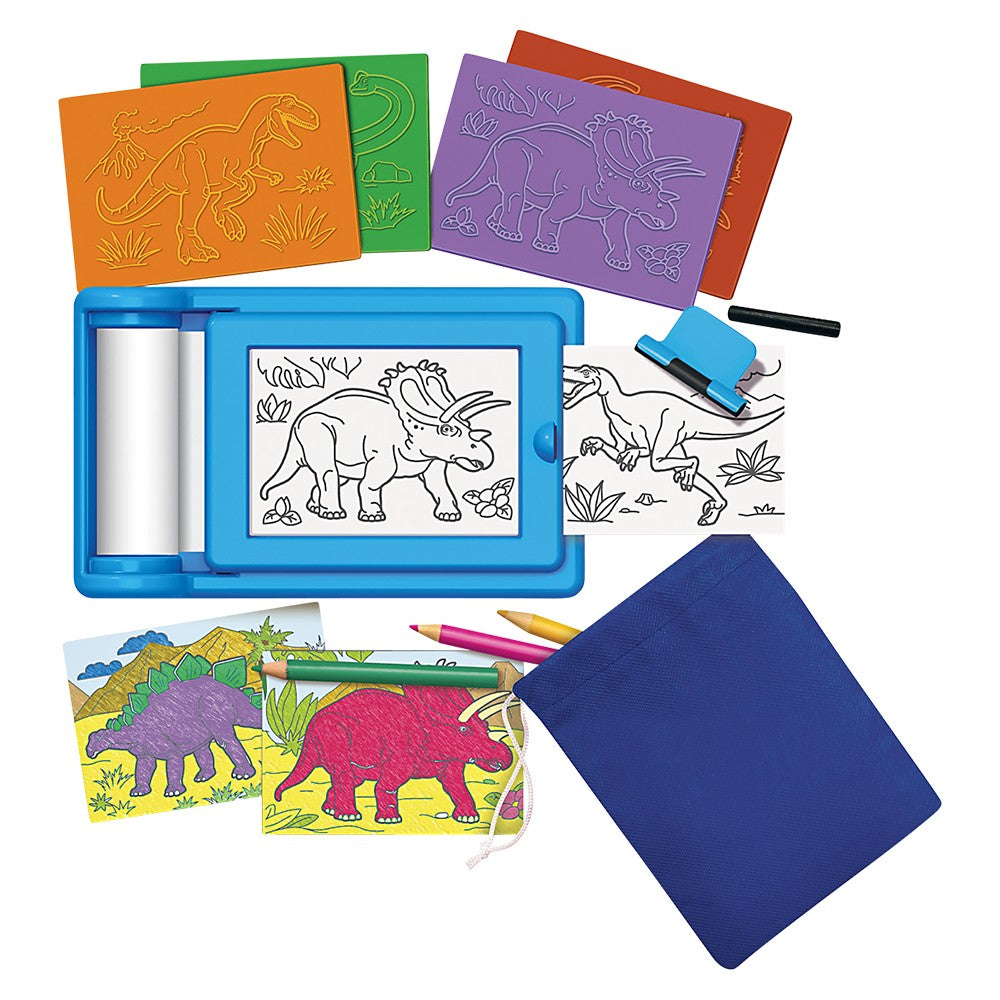 Dinosaur Rub Art Studio