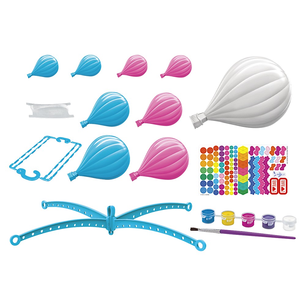 Paint Your Own Hot Air Balloons Mobile