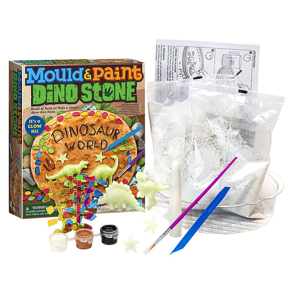 Dino Stone Mould & Paint Kit