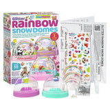 Glitter Rainbow Snow Domes