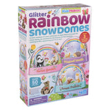 Glitter Rainbow Snow Domes