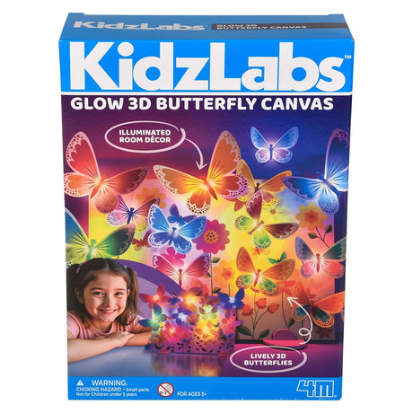 Glow Butterfly Canvas Light
