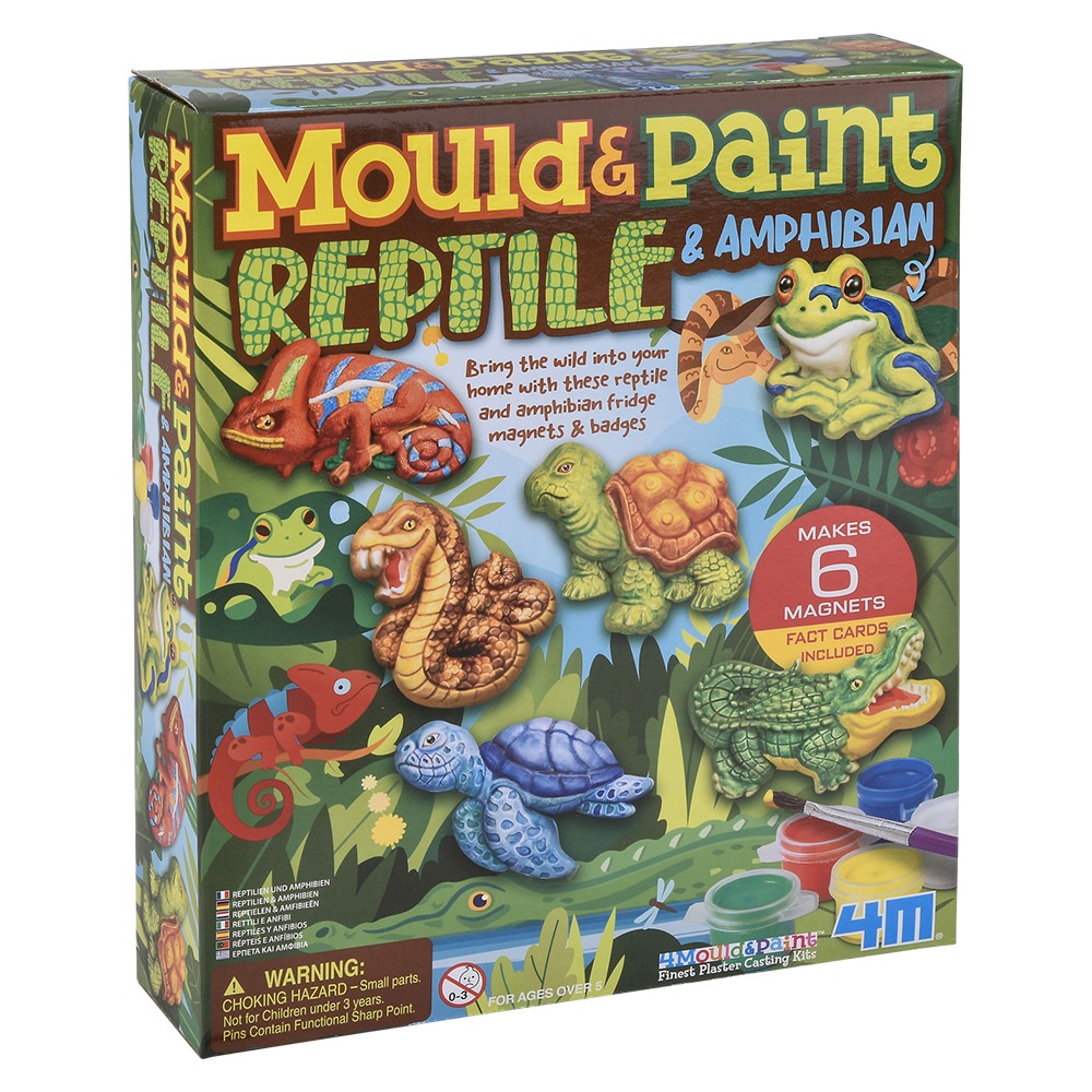 Mould & Paint Reptile & Amphibian Craft Kit