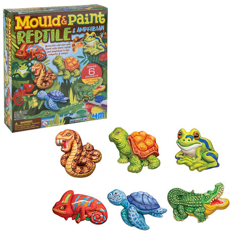 Mould & Paint Reptile & Amphibian Craft Kit