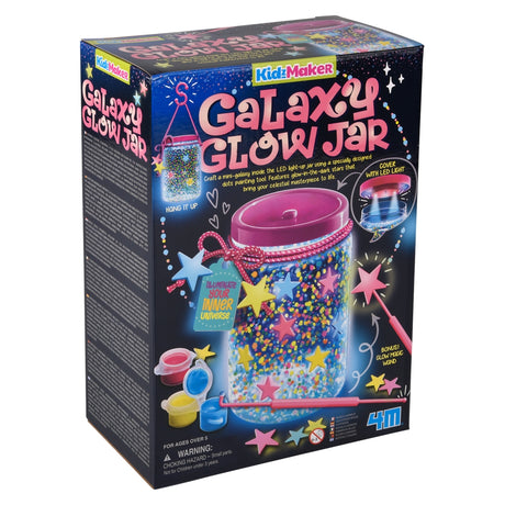 Galaxy Glow Jar LED Craft Kit (1 PC)