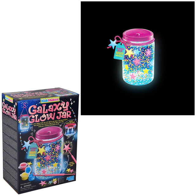 Galaxy Glow Jar LED Craft Kit (1 PC)
