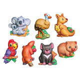 Australian Animals Mould & Paint Kit