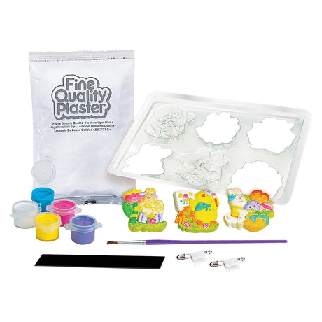 Easter Magnets 3D Mould & Paint Kit