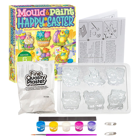 Easter Magnets 3D Mould & Paint Kit