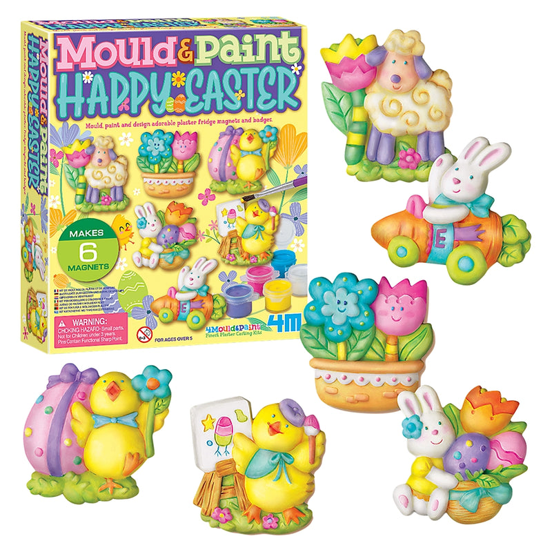 Easter Magnets 3D Mould & Paint Kit