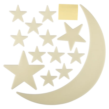 Glow-In-The-Dark Moon & Stars