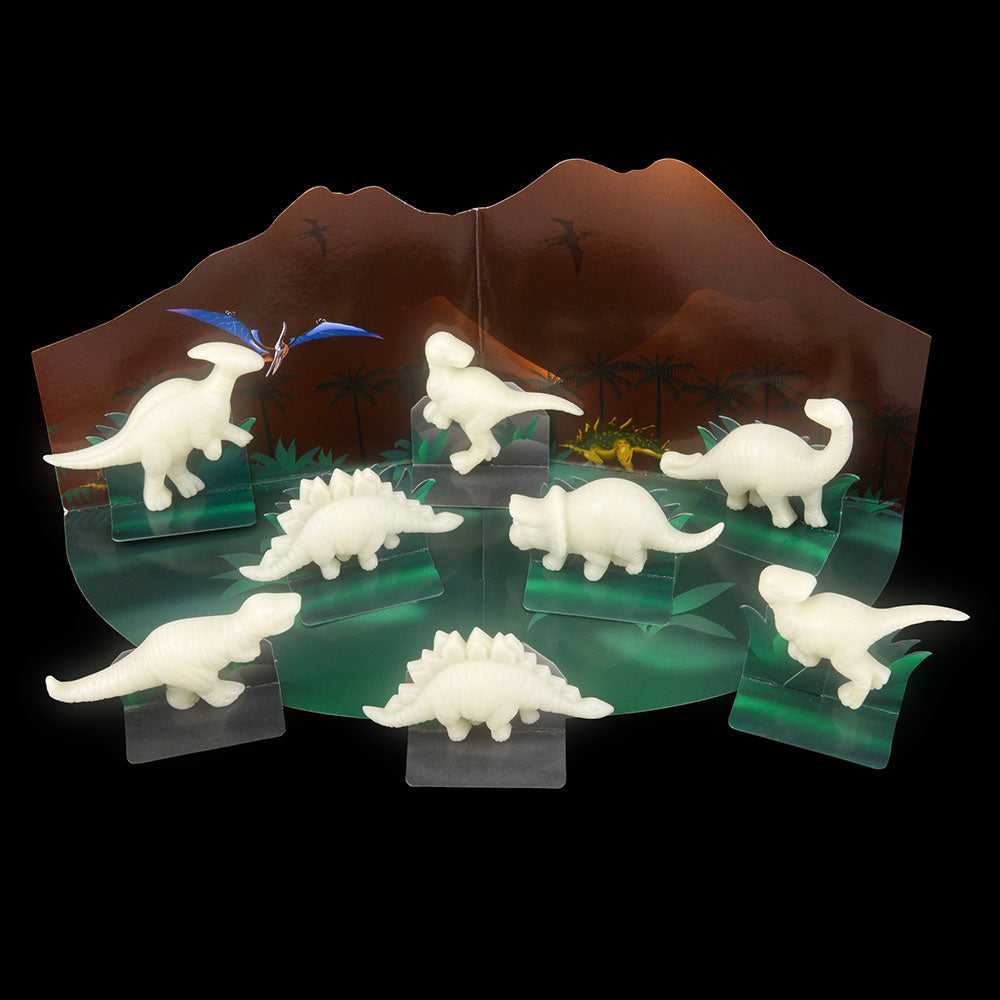 Glow-In-The-Dark 3D Dinosaur Stickers