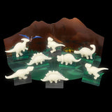 Glow-In-The-Dark 3D Dinosaur Stickers