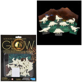 Glow-In-The-Dark 3D Dinosaur Stickers