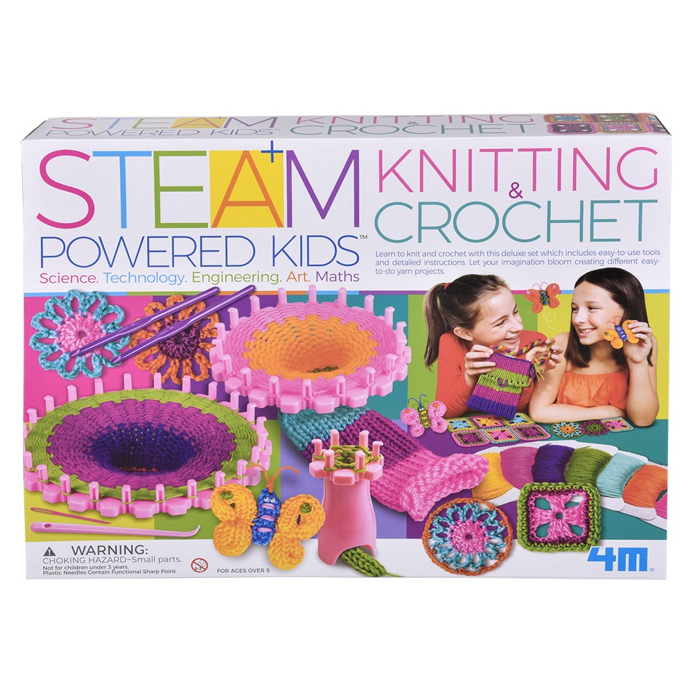 Knitting & Crochet Deluxe Activity Kit