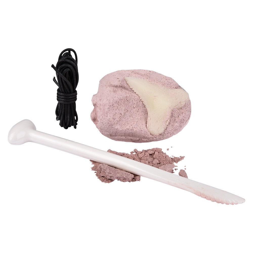 Glow Shark Tooth Fossils Dig Kit