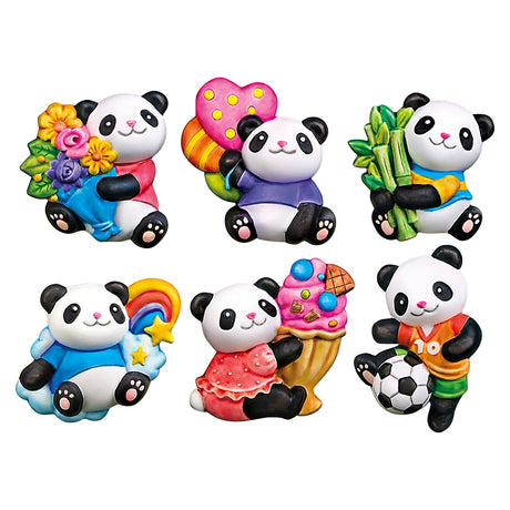 Mould & Paint Cute Panda Craft Kit