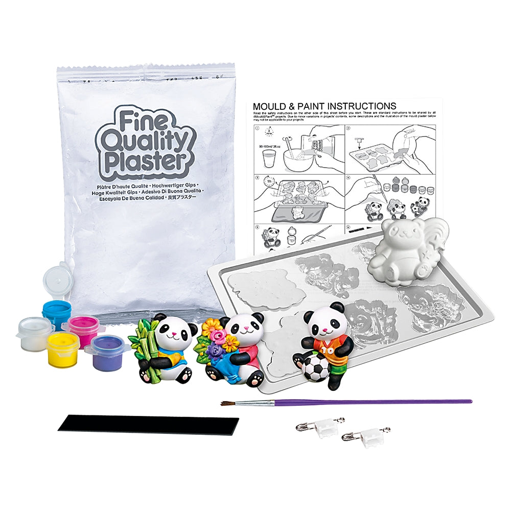 Mould & Paint Cute Panda Craft Kit
