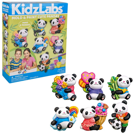 Mould & Paint Cute Panda Craft Kit