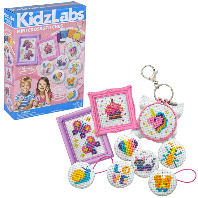 Mini Cross-Stitch Buttons (1 PC)