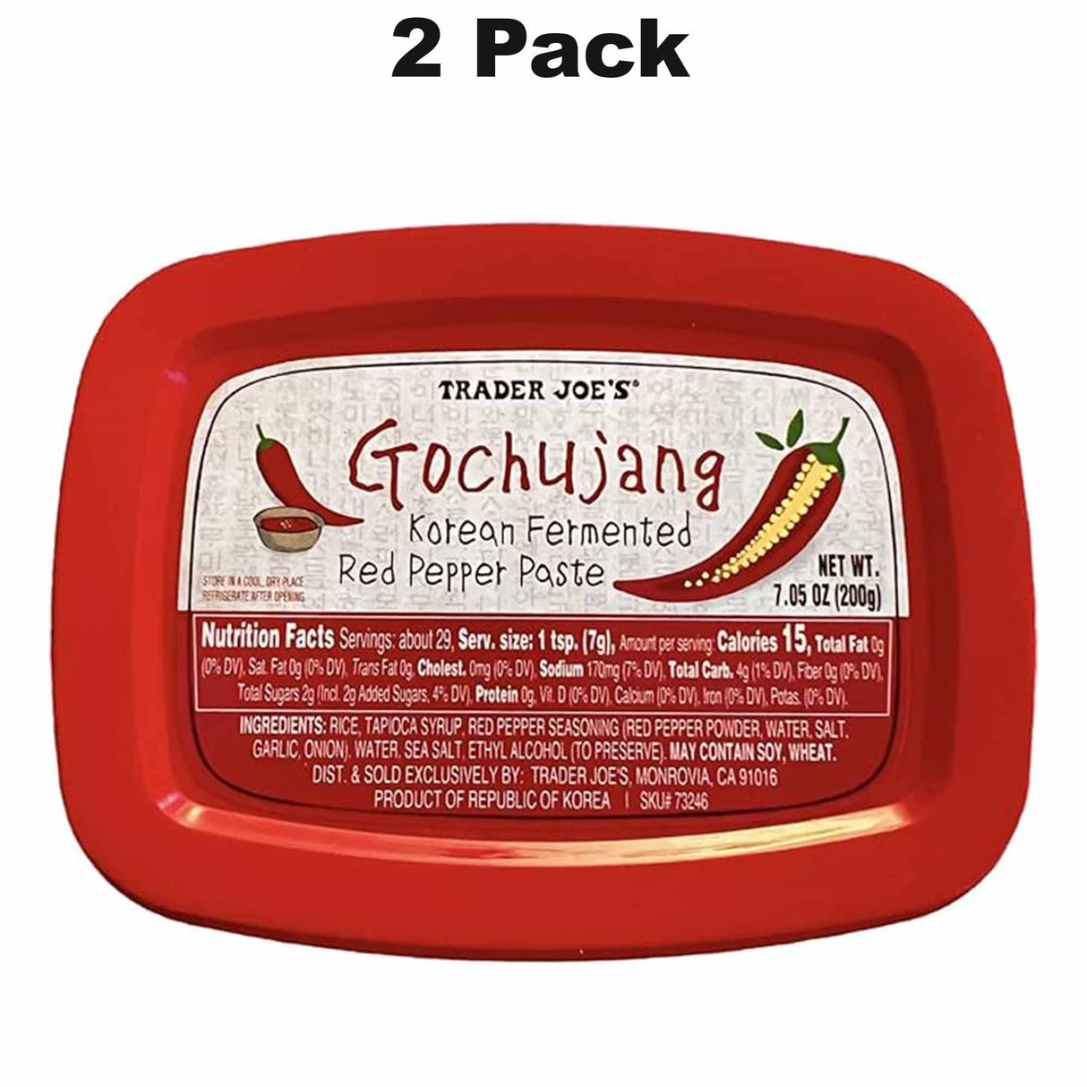 Trader Joe’s Gochujang Korean Fermented Red Pepper Paste