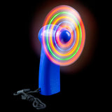 Light-Up Fan Necklace (1 DZ)