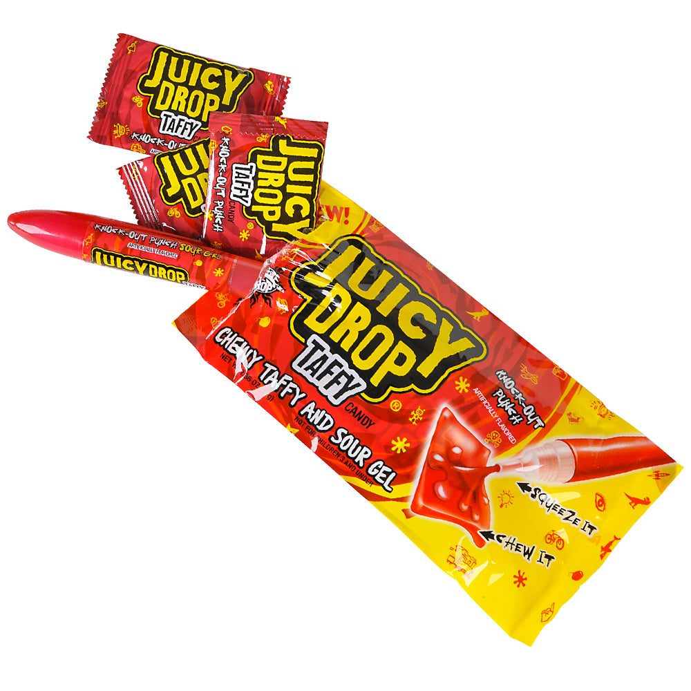 Juicy Drop Taffy Assorted Flavors (1 Box)