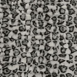 Luxe Cuddle Fabric Milan Clouded Leo Silver