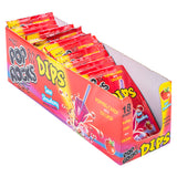 Pop Rocks Dips Sour Strawberry (18 Pc Box)